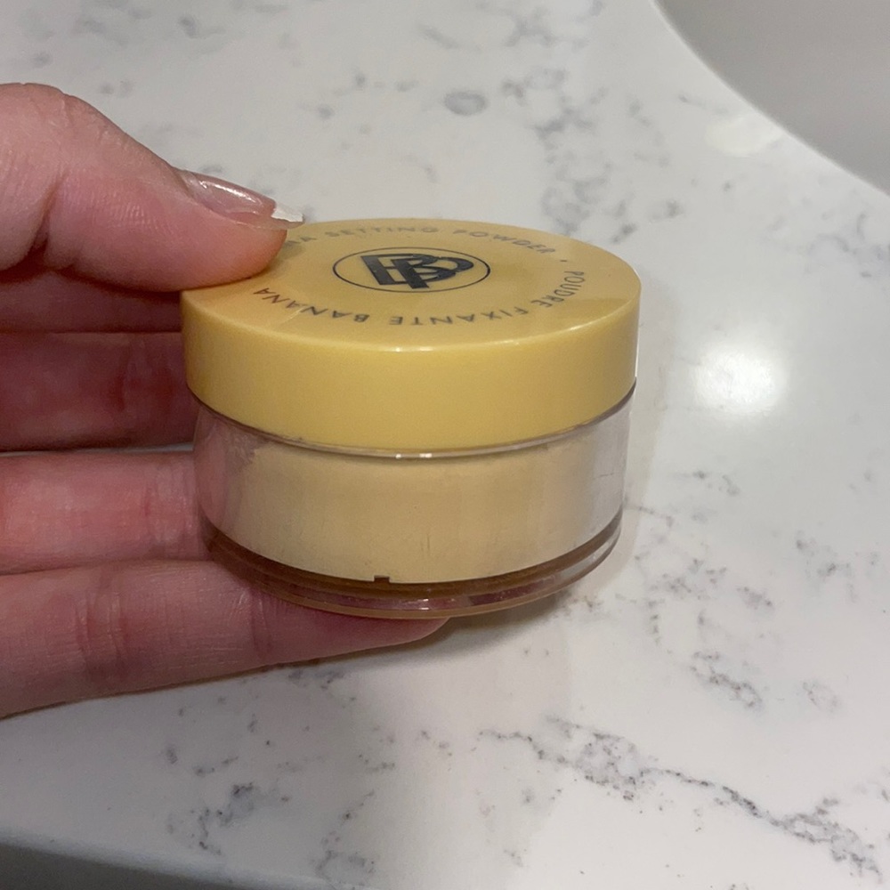 Banana setting powder